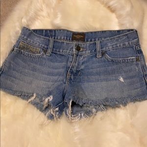Distressed Hollister Shorts. Size 1.